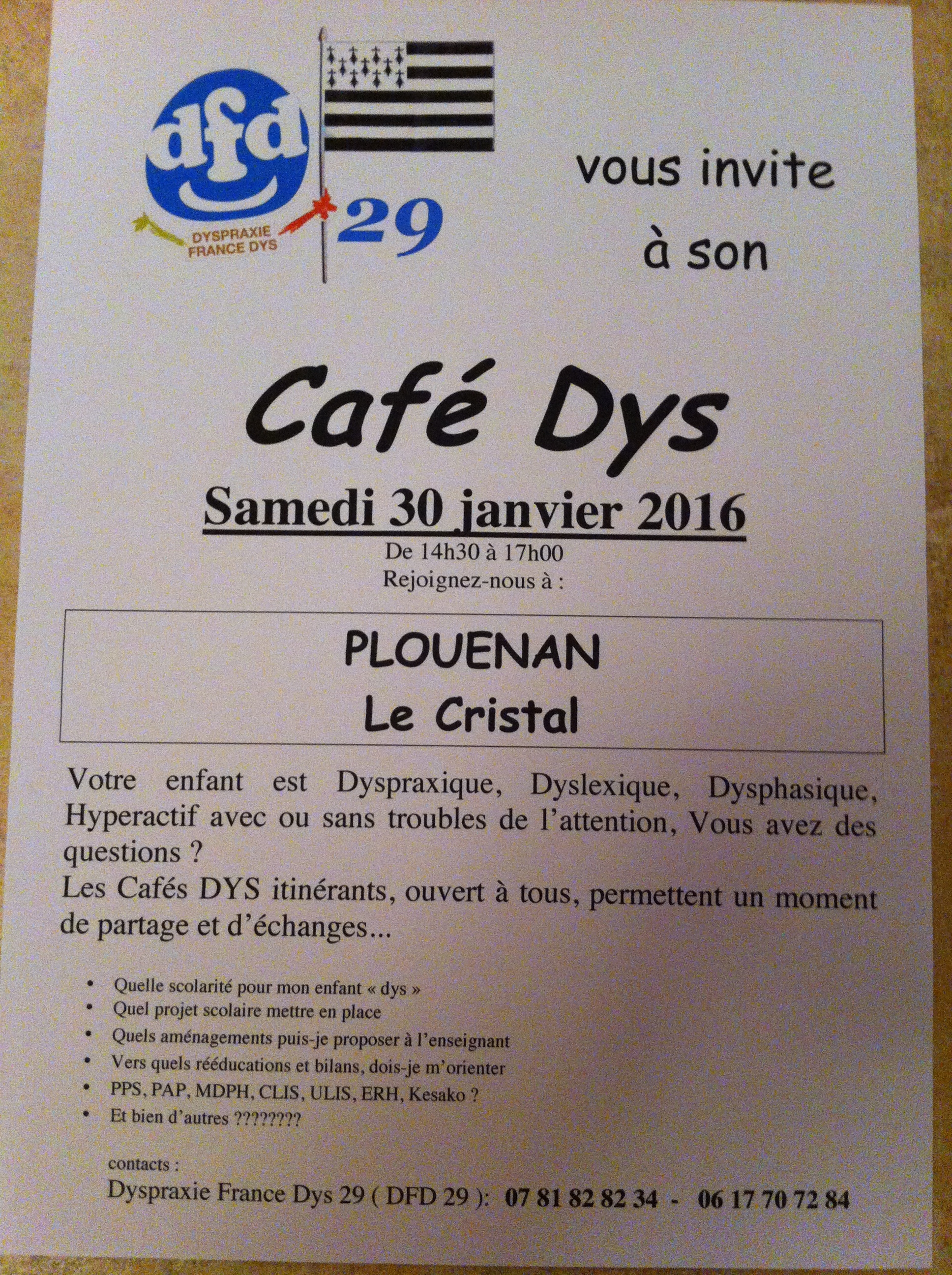 Café Dys à Plouénan